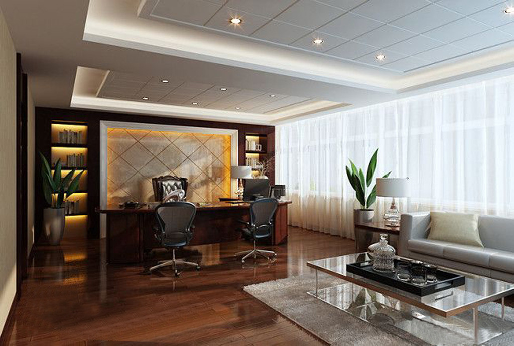 虹宇经理室一角